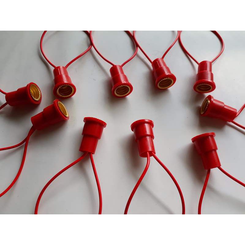 Combo 10 đui đèn trái ớt bàn thờ e12