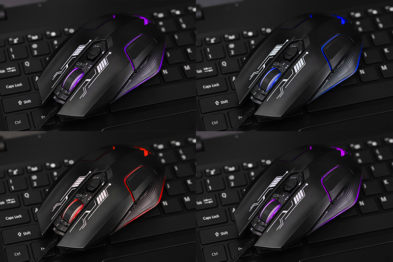 Chuột Gaming Zadez G-610M Đen ( Like New )