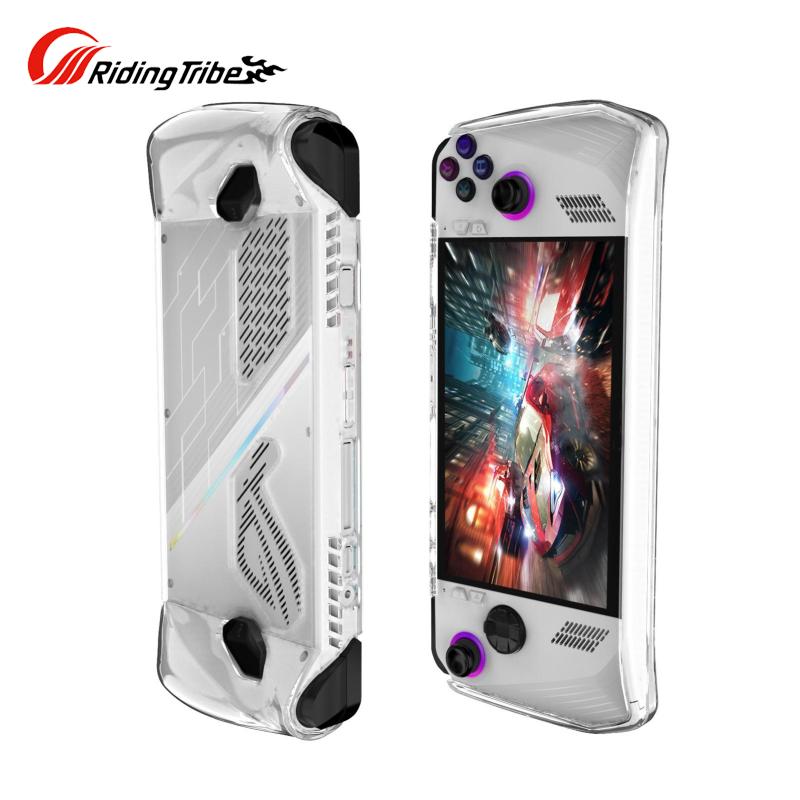 Riding Tribe TPU Case Protective Sleeve Compatible For Rog Ally Handheld Game Console Full Protection Drop-Proof Case