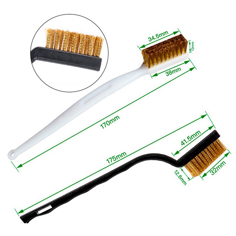 3D Printer Cleaner Tool Copper Wire Brush Toothbrush Nozzle Cleaning Needle 3D Printer Parts Cleaning Tool Wrench Kit