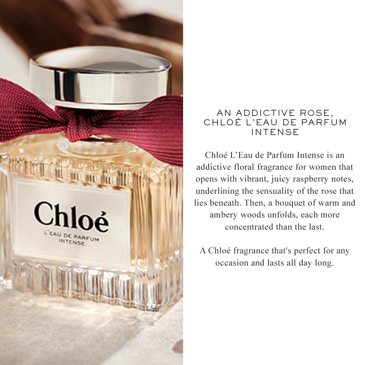 NEW LAUNCH] Chloé Eau De Parfum Intense 30ml | 50ml | 100 ml