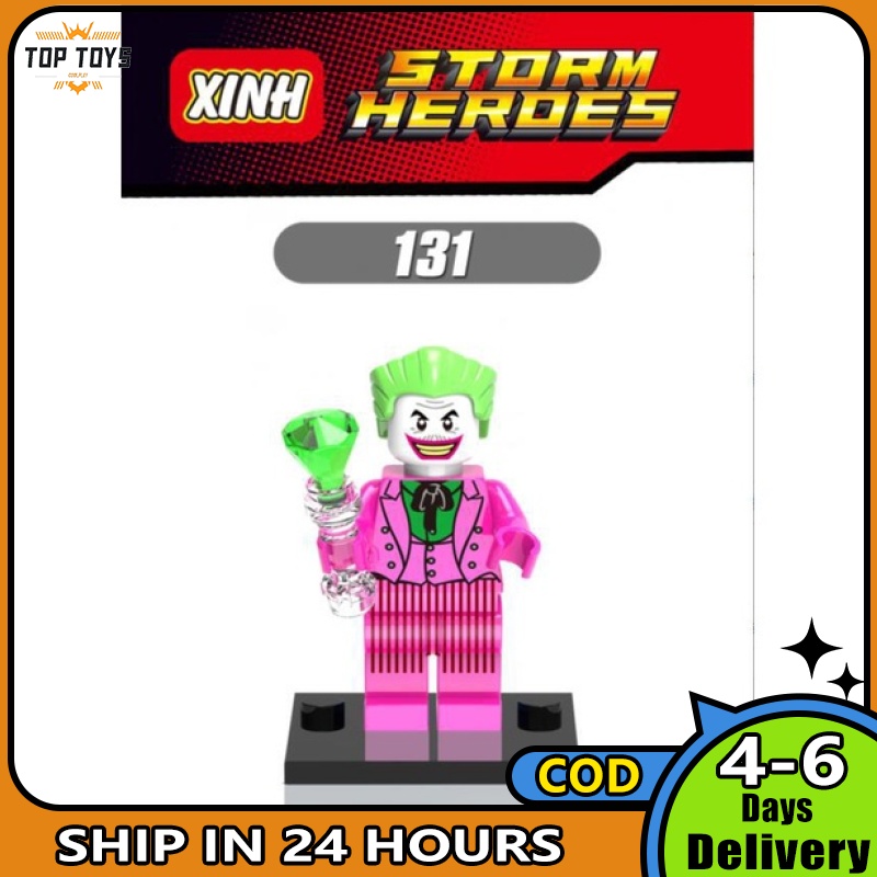 CoolplayMinifigures X0111 Superhero Pirate Batman Robin Joker Building Blocks Toys