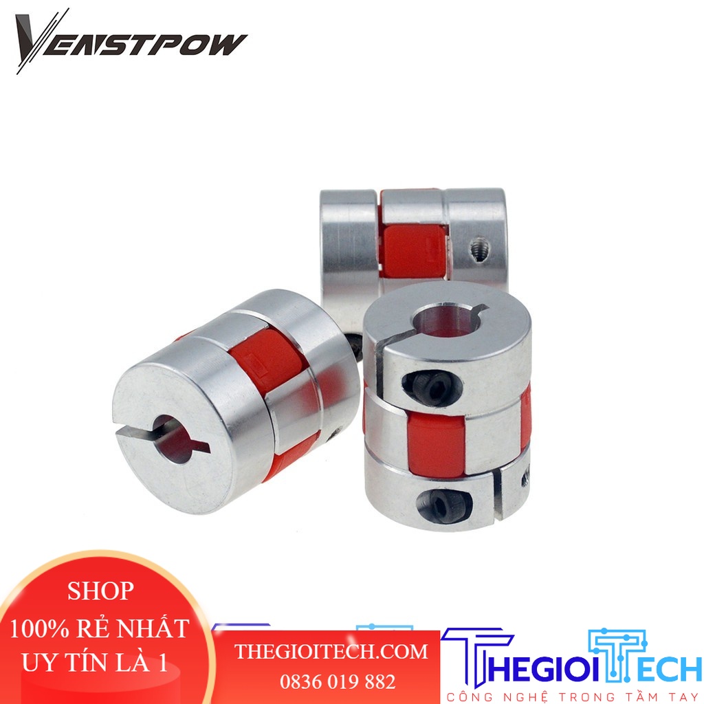 1 cái d25l30 xb coupler nhôm plum khớp nối trục linh hoạt d25l30 8x10mm đầu nối động cơ bộ ghép nối linh hoạt 5/6/6.35/8/10/12mm