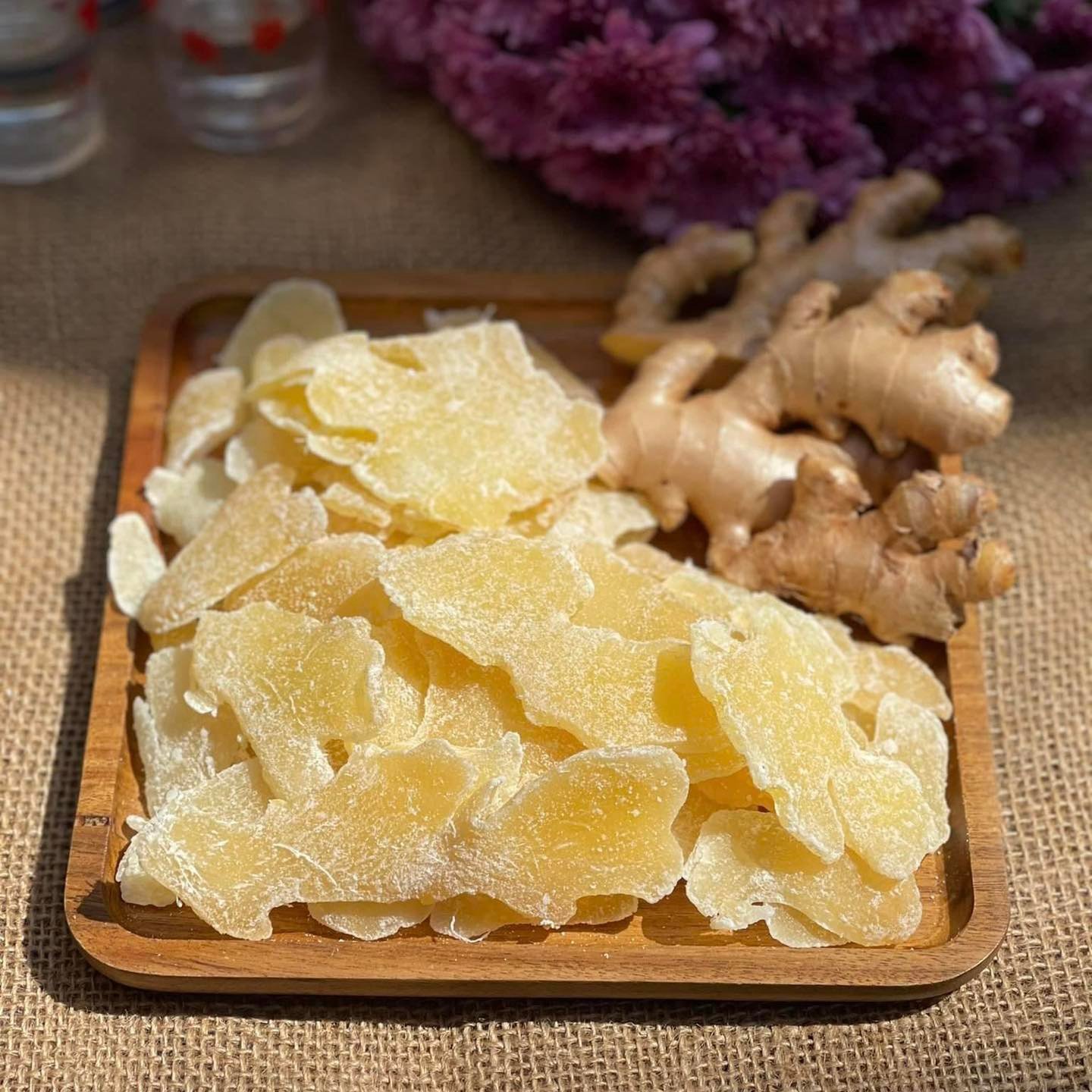 Mứt Gừng Huế Thơm Ngon - Đồ ăn vặt