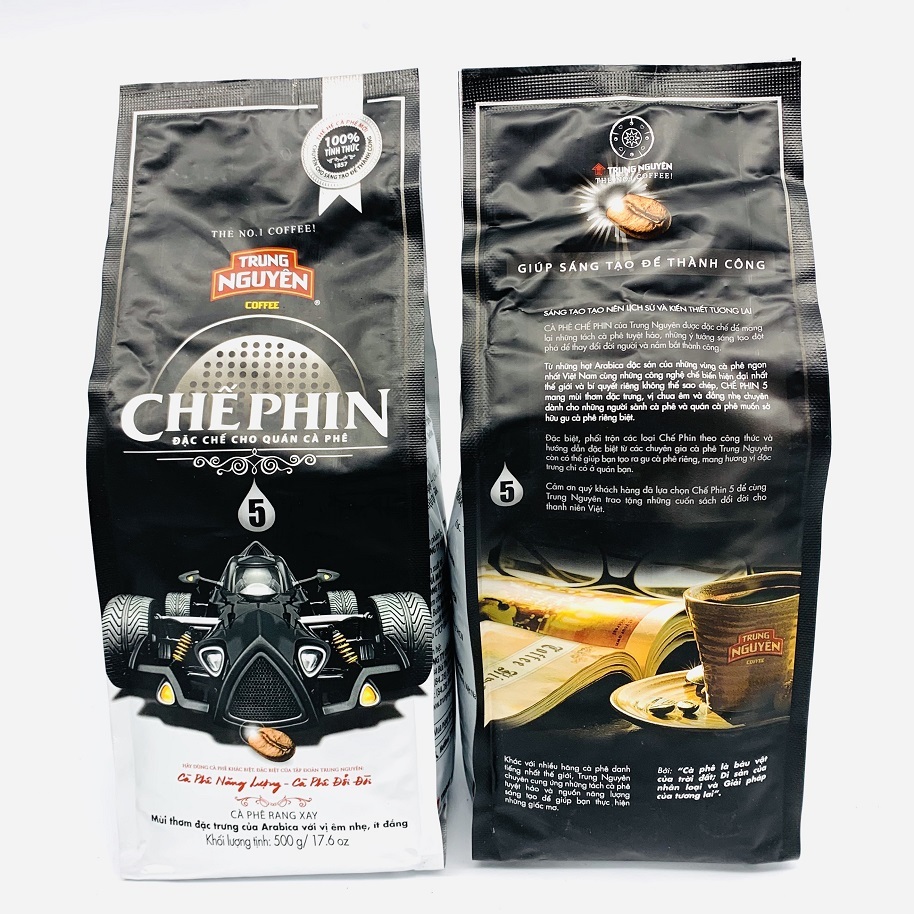 ( 500GAM CP5) CHẾ PHIN SỐ 5 TRUNG NGUYÊN - Cà phê pha phin ngon dành cho mọi Nhà