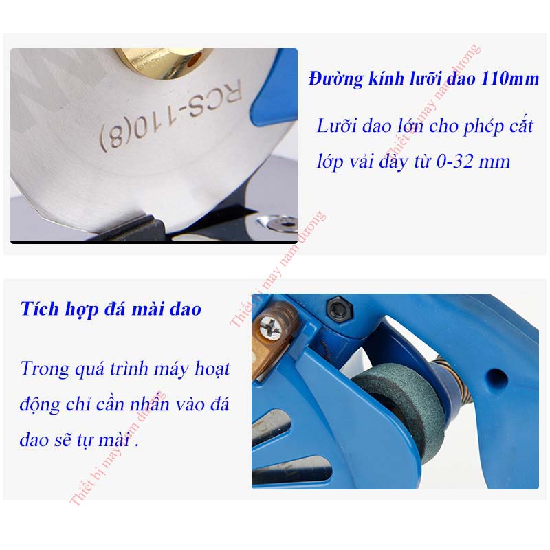 Máy cắt vải cầm tay RCS 110