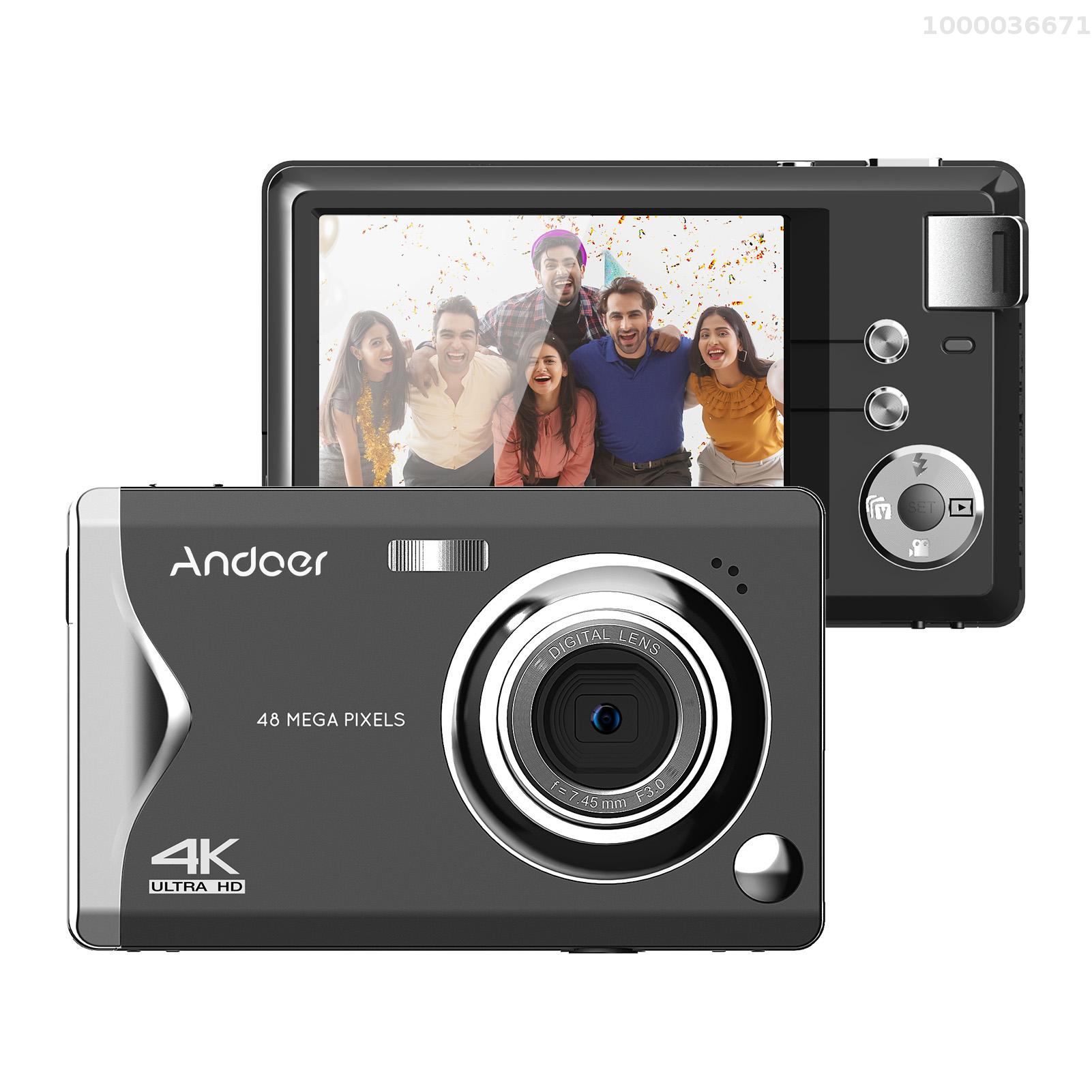 Meet Sunday Andoer 3.0-inch TFT Portable Digital Camera 48MP 4K Ultra HD