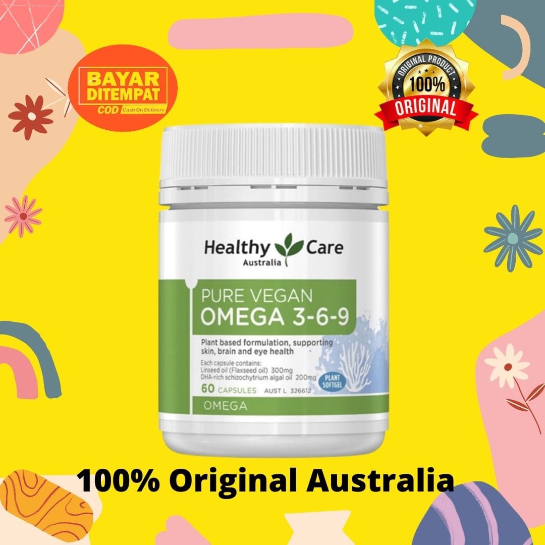 Healthy Care Pure Vegan Omega 369 60 Capsules Lazada Indonesia