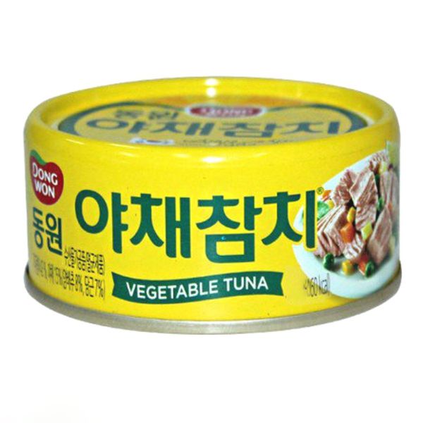 Cá ngừ rau củ Dongwon đóng hộp 100g-150g