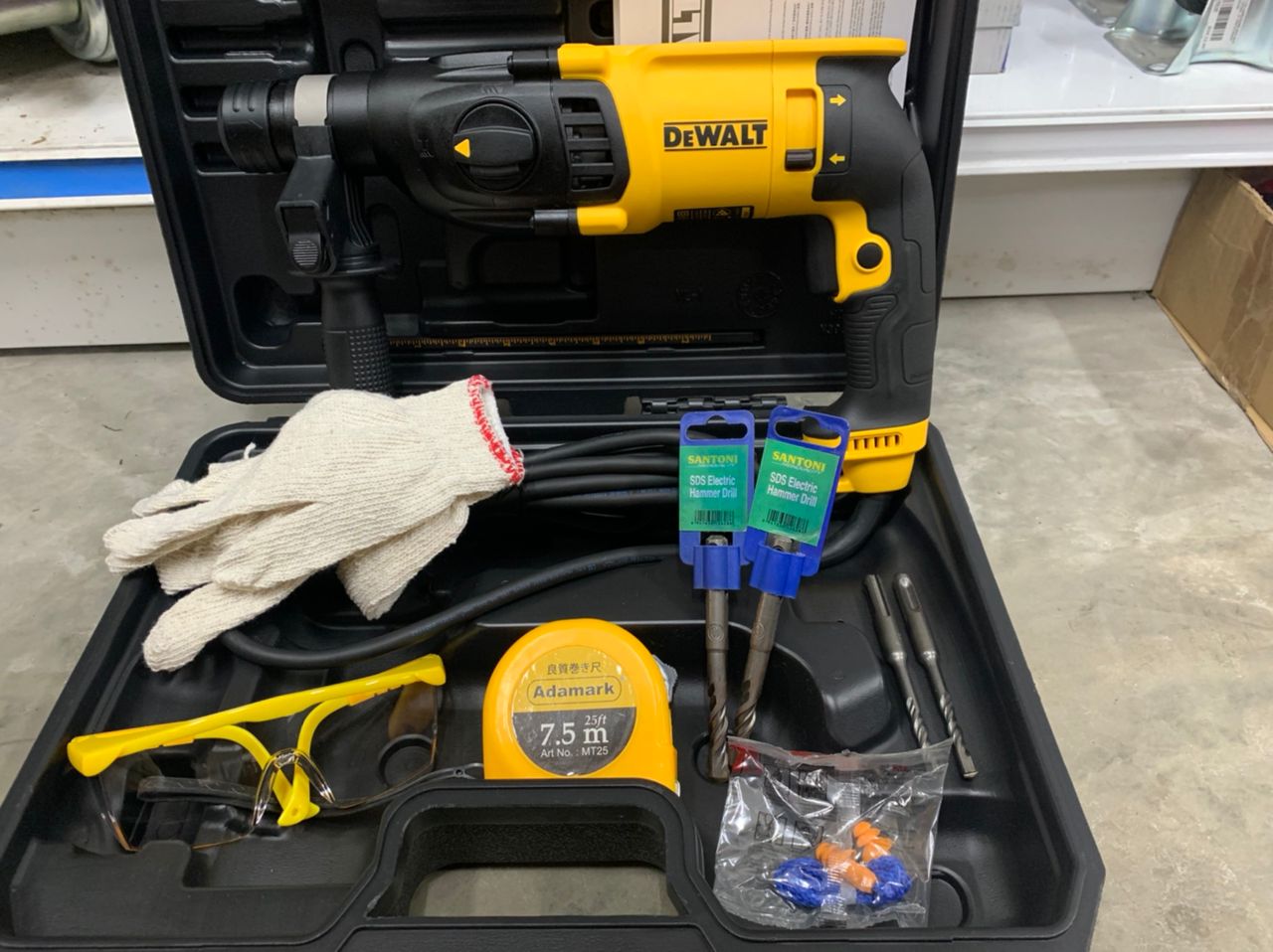 Dewalt D25133K 26mm 3Mode SDS Plus Hammer 800W D25133 drill dinding