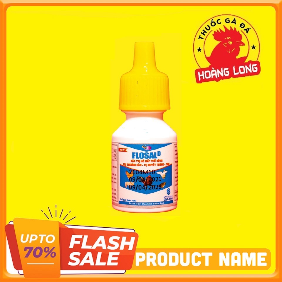 FLOSAL COMBO 2 lọ thuốc gà đá