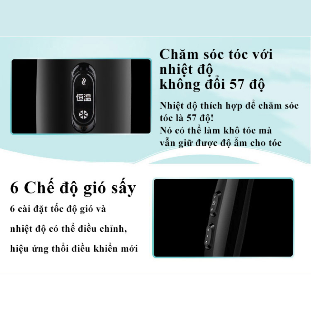 Máy sấy tóc Philips BHC020 công suất 1800W