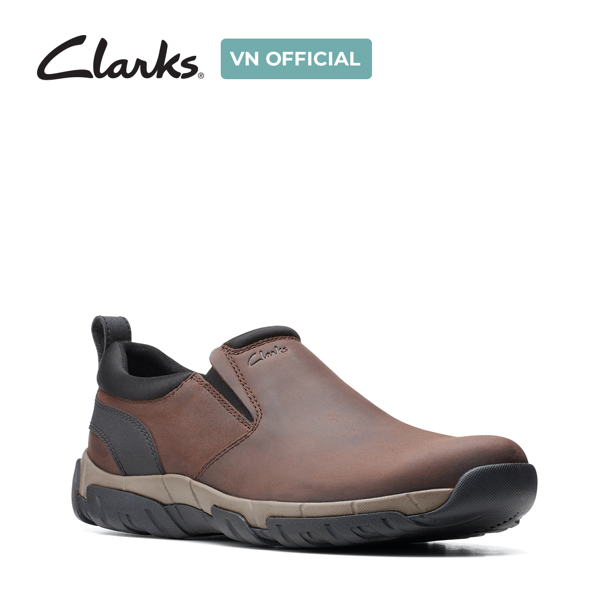 Giày Lười Da Nam Clarks - Grove Step
