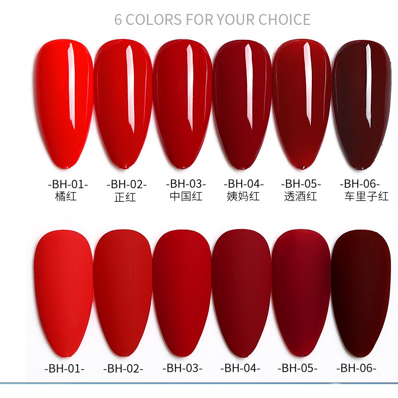 Nước Sơn Gel AS Màu Đỏ - Mã BH 15ml