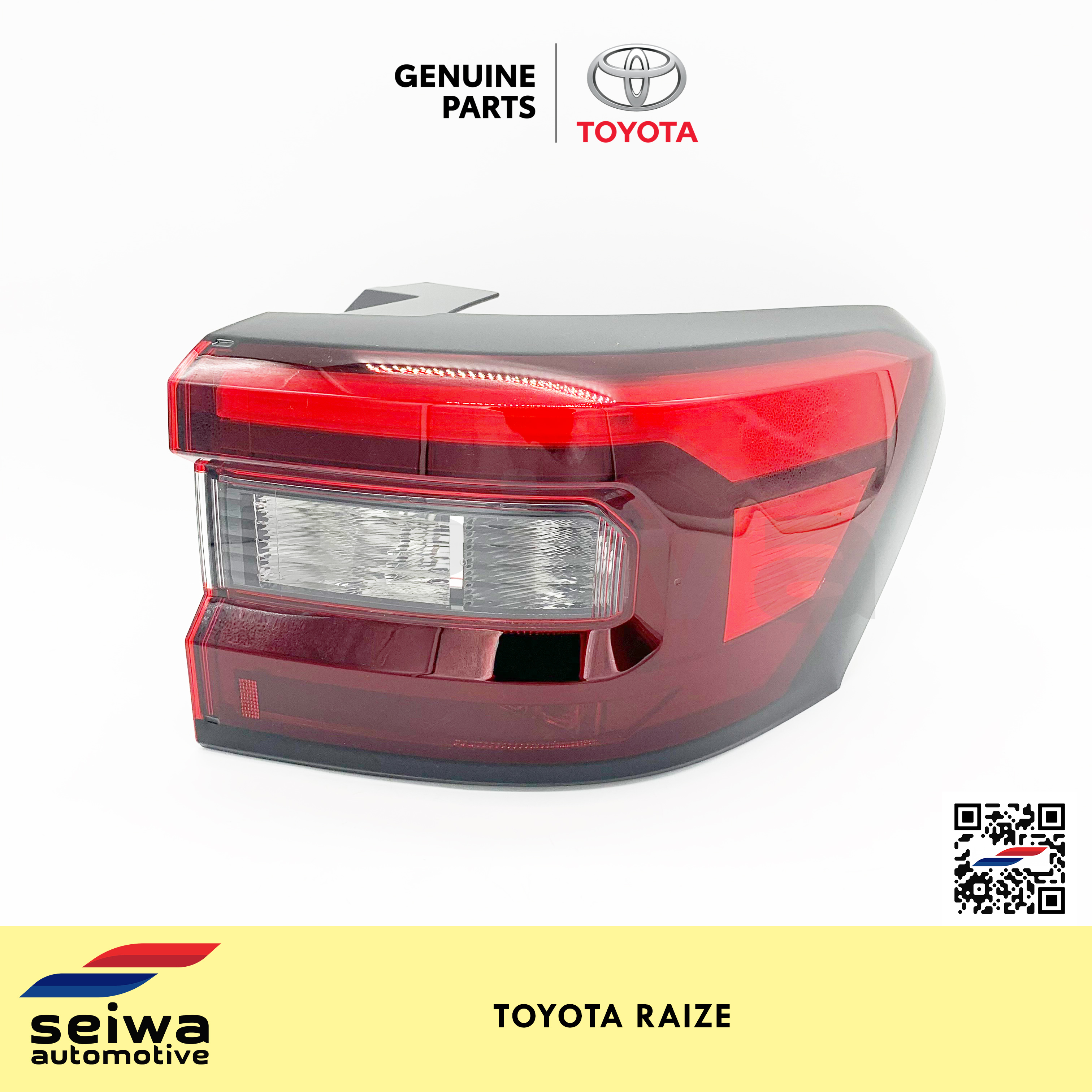 Toyota Raize Tail Lamp RH (Passenger Side) Toyota Raize Tail Light RH