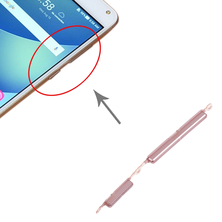 【Ipartsbuy mall】 Nút nút nguồn và điều khiển âm lượng cho Asus Zenfone tối đa 4 ZC520KL