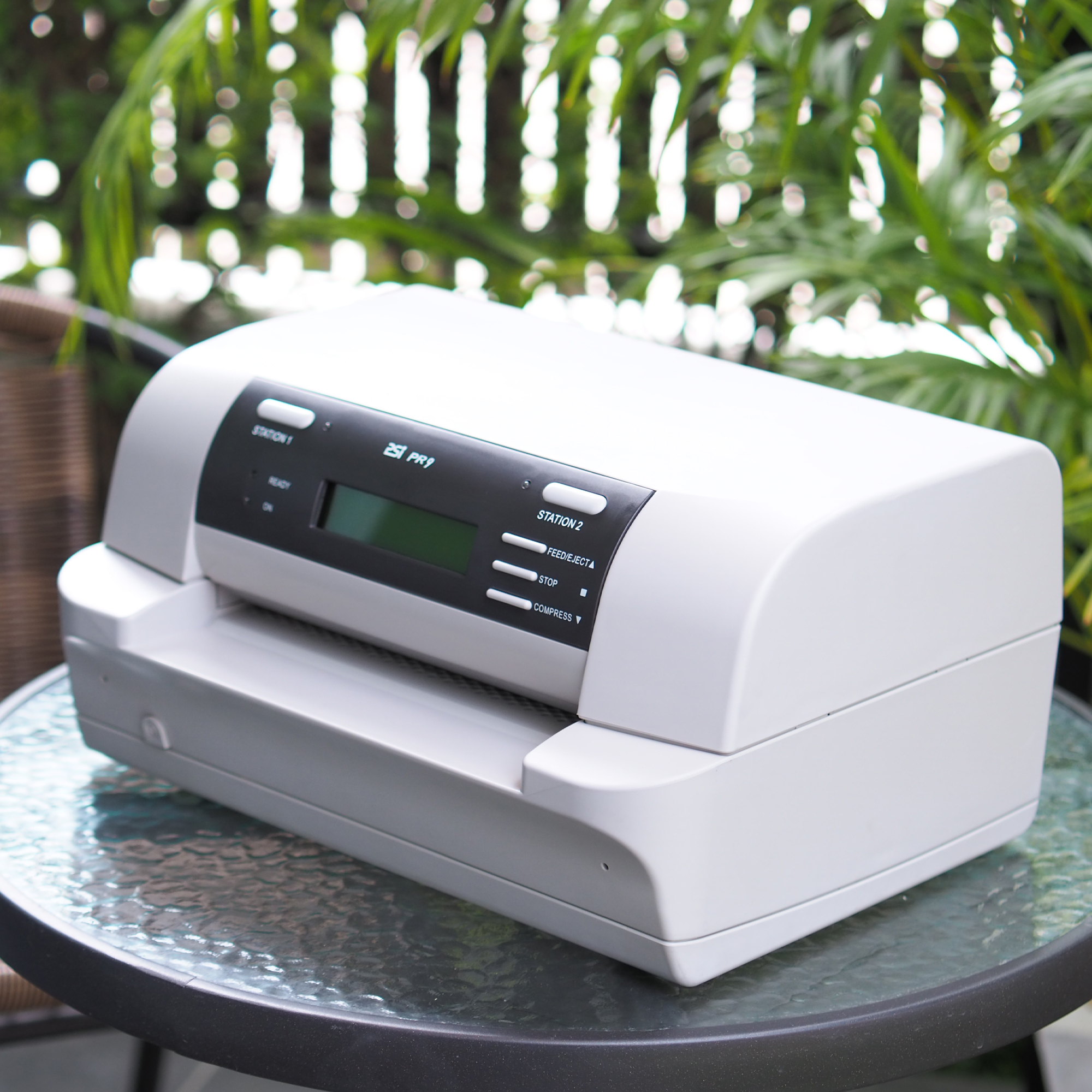 เครื่องพิมพ์เช็ค พร้อมโปรแกรมพิมพ์เช็ค Cheque Printer Passbook Printer Psi Pr9 R E B U I L T มื 6116