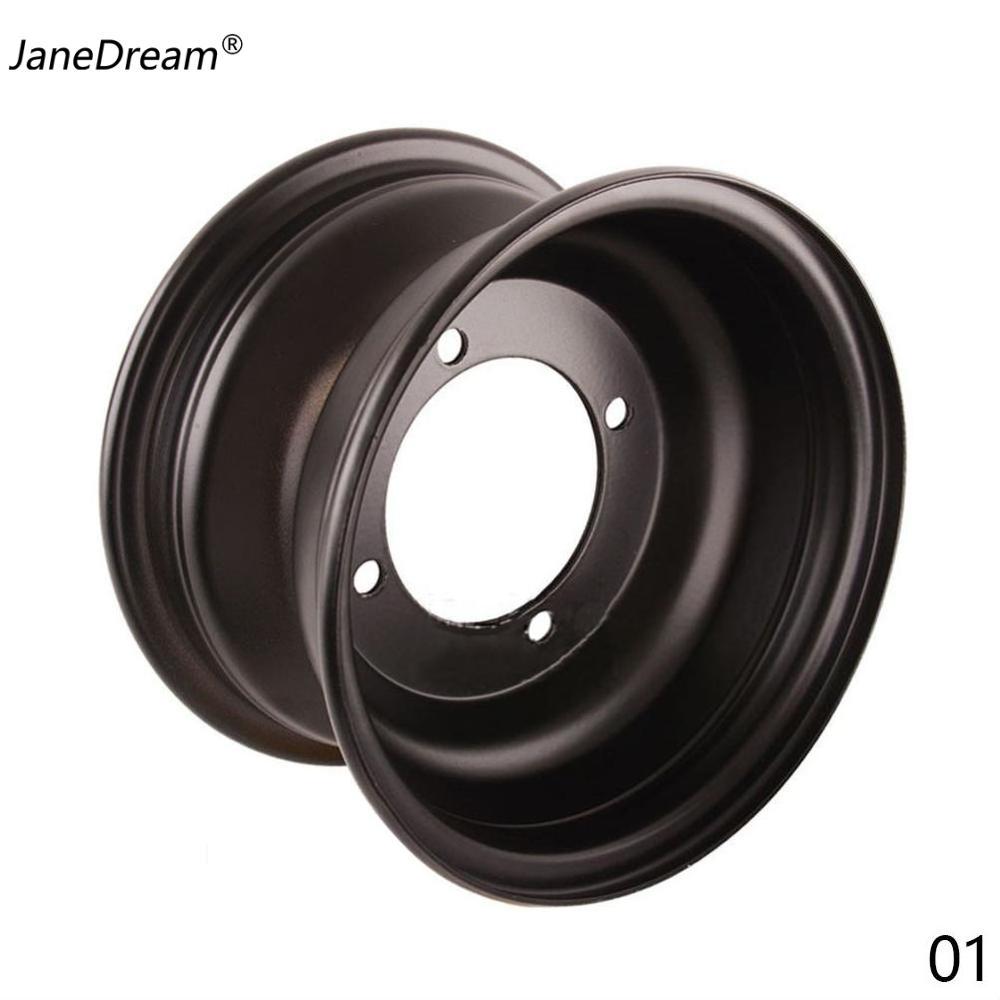 JaneDream 19x7.00-8/18x9.5-8 Wheel Rim Hub 8 Inch Steel Front Rear Hub Four-wheeled ATV Buggy Karting Lawn Tire Bearing Accessories