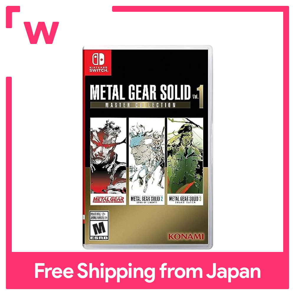 Metal Gear Solid Master Collection Vol. 1 Import North America - Switch