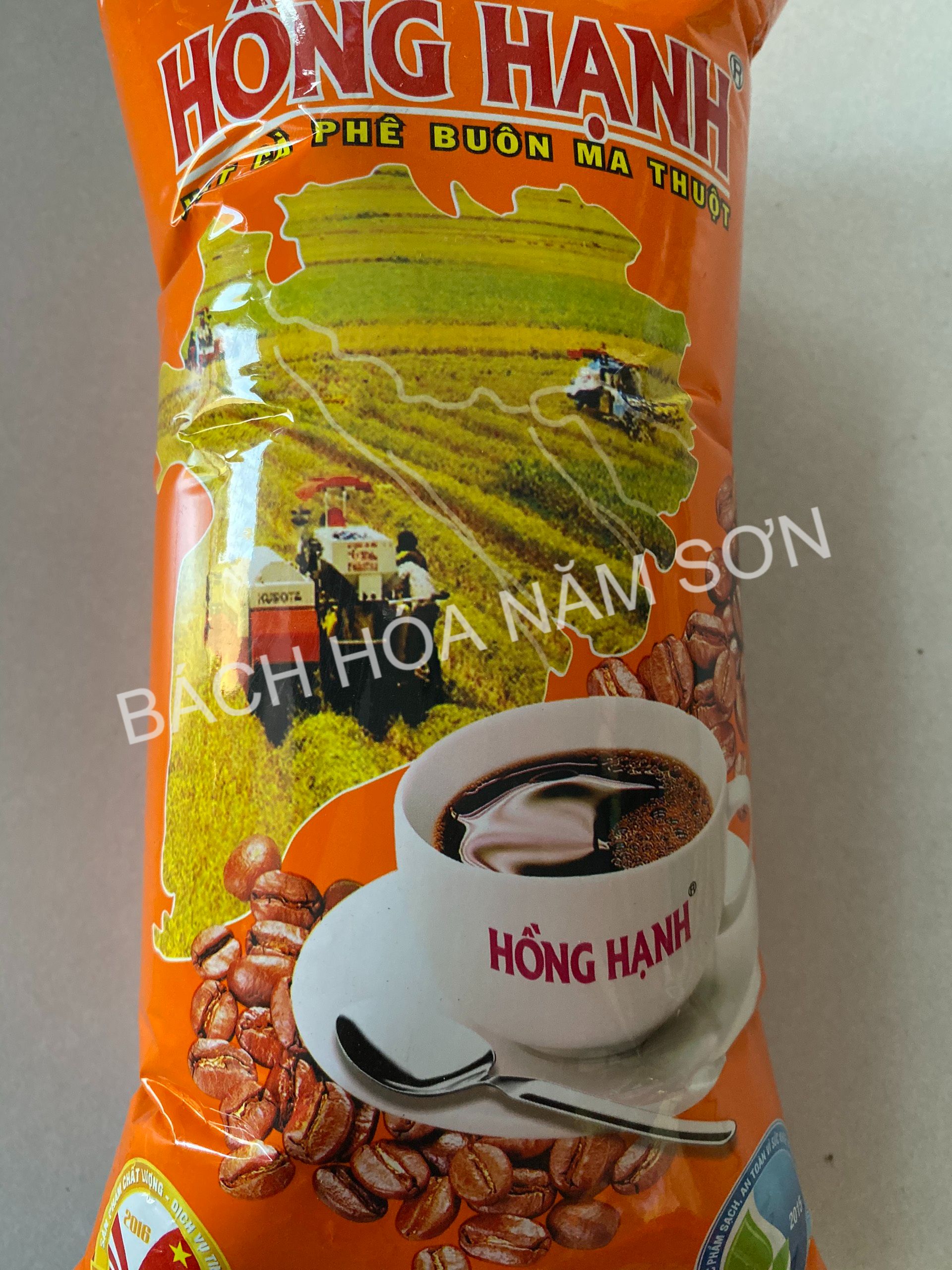 CÀ PHÊ PHA PHIN HỒNG HẠNH - ĐẬM ĐÀ GÓI MÀU CAM 500G