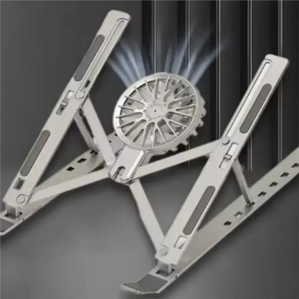 Computer Stand Fan Portable Foldable Laptop Cooler Stand Portable Stand With Fans Notebook ...