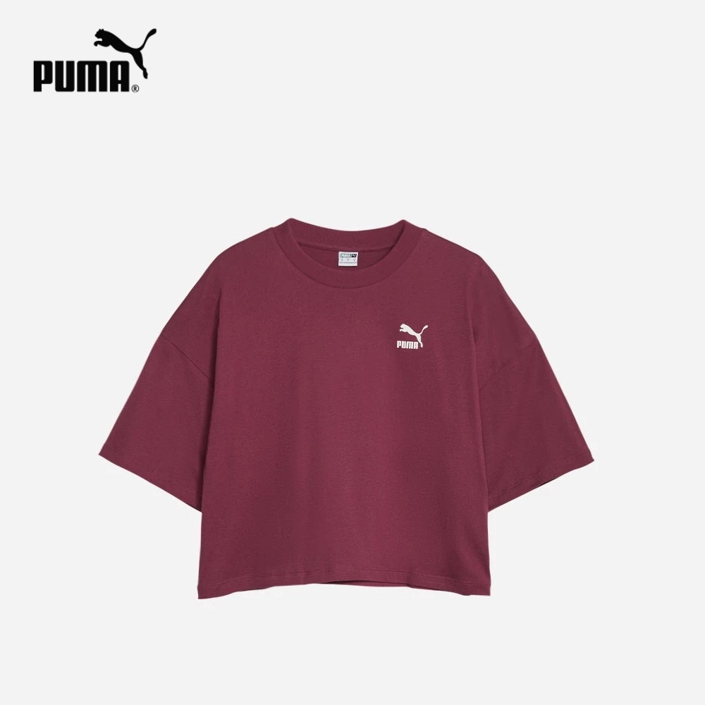 Puma áo thun thể thao nữ classics oversized - 62138122