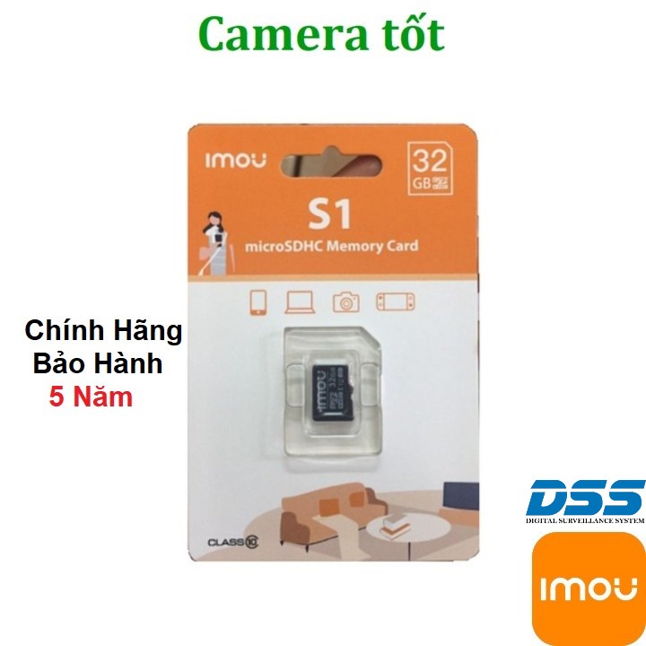 Thẻ nhớ camera IMOU 32GB / 64GB Class 10 ( Bảo hành chính hãng 5 năm )