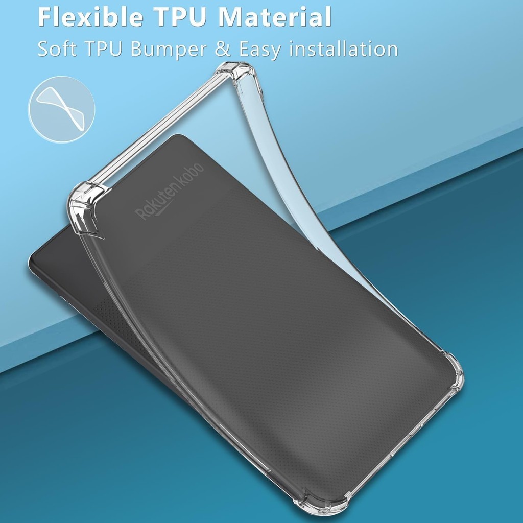 Ốp Lưng Silicone Kobo Clara HD, Case Máy Đọc Sách Kobo Clara HD