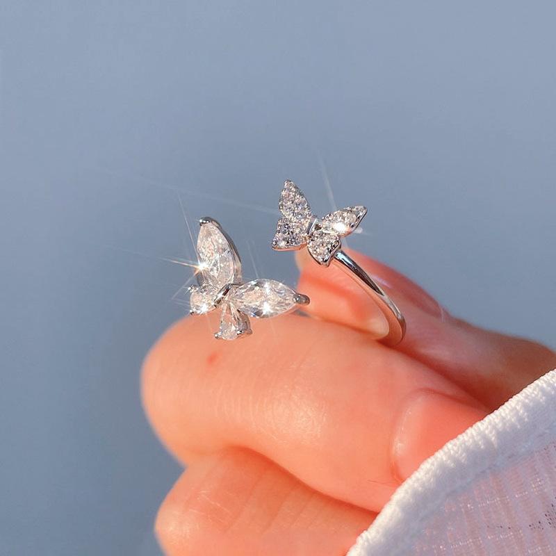 Yuanyan%20Shiny%20Cute%20Crystal%20Butterfly%20Zircon%20Rings%20for%20Women%20Girls%20Korean%20Minimalist%20Wedding%20Ring%20Adjustable%20Silver%20Color%20Ring%20Jewelry%20-%20Image%204