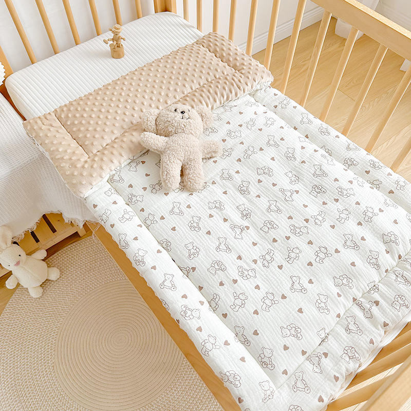 Warm Soft Cotton Newborn Crib Mattress Baby Bed Cushion Mat Washable  Kindergarten Mattress 60*120CM