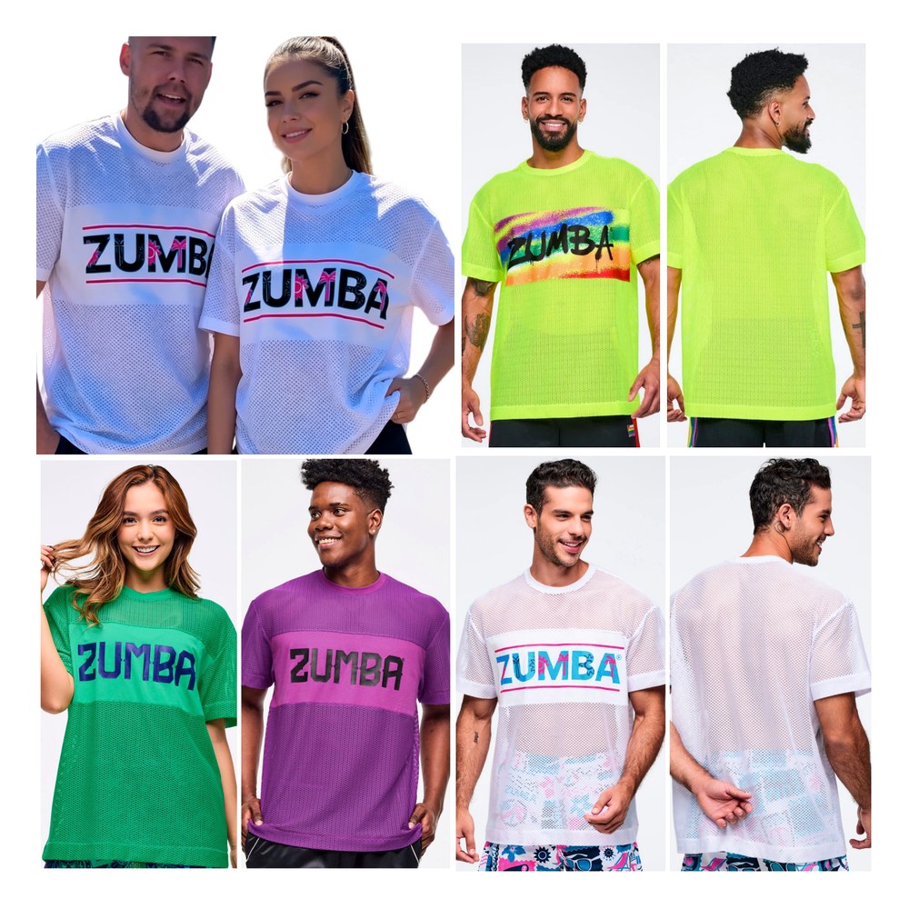 New-store】 New Arrived Women Clothes Zumba Wear Apres Zumba Mesh