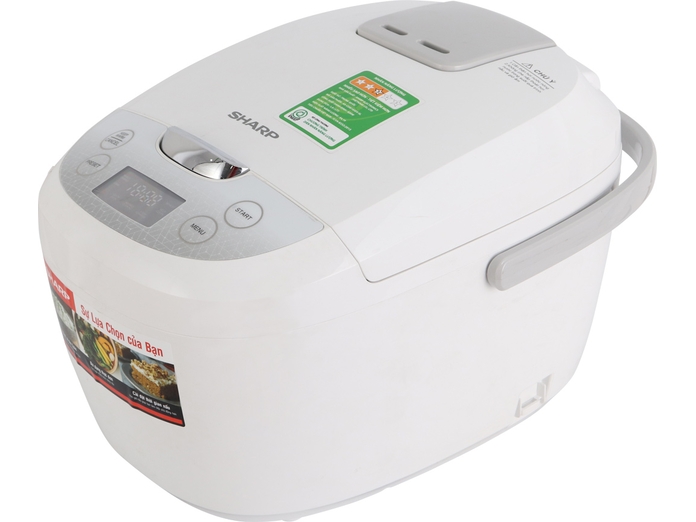 Nồi cơm điện tử Sharp 1.8 lít KS-COM185EV-SL