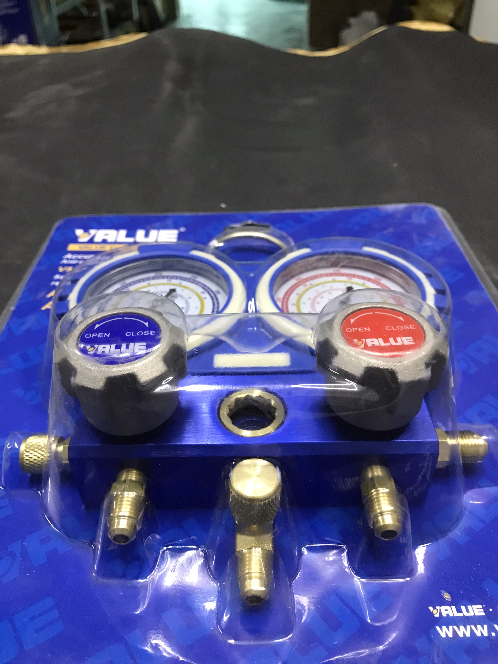Đồng Hồ Gas Đôi VALUE Model VMG-2-R410A-B-03 (Không Dây)