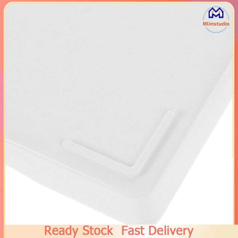 Mlinstudio Rectangle Bathroom Countertop Tray Dressing Table Melamine Jewelry Holder Towel Storage