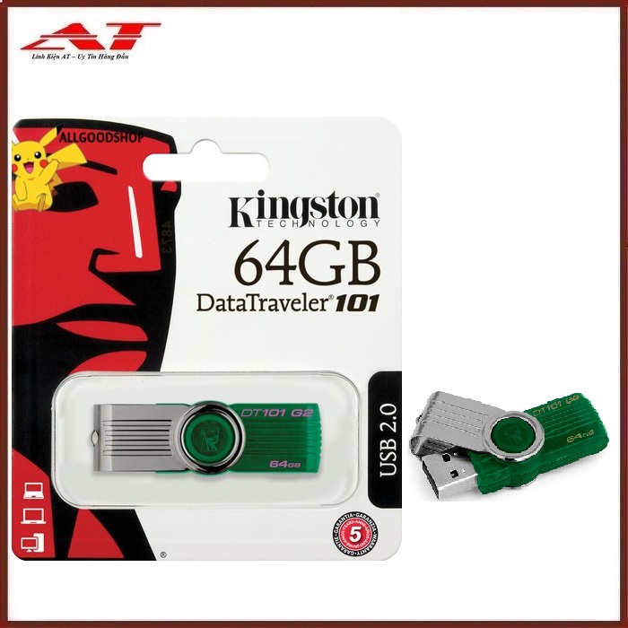 Usb 64g kingston dt101