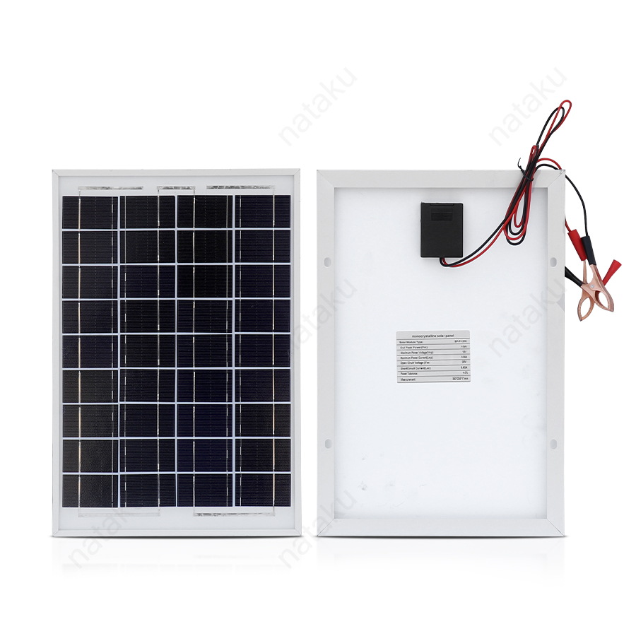 แผงโซล่าเซลล์ Solar Panel แผงโซล่า ขนาด DC 18V กำลังไฟ 10W 20W 30W 50W ...