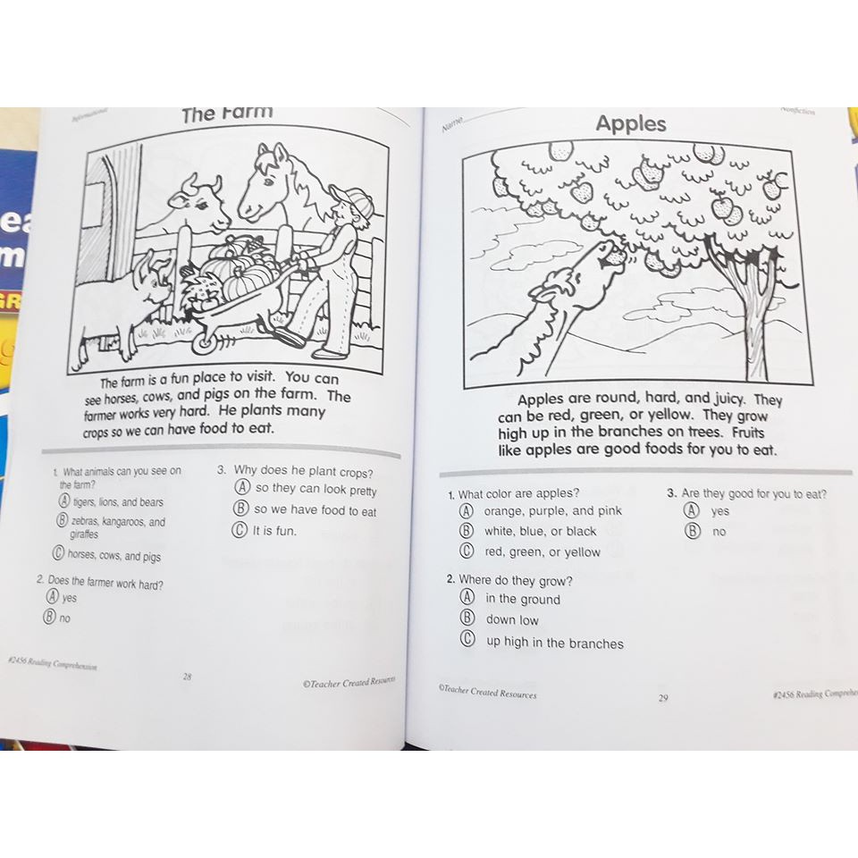 Đọc hiểu - READING COMPREHENSION GrK-6 - 7q