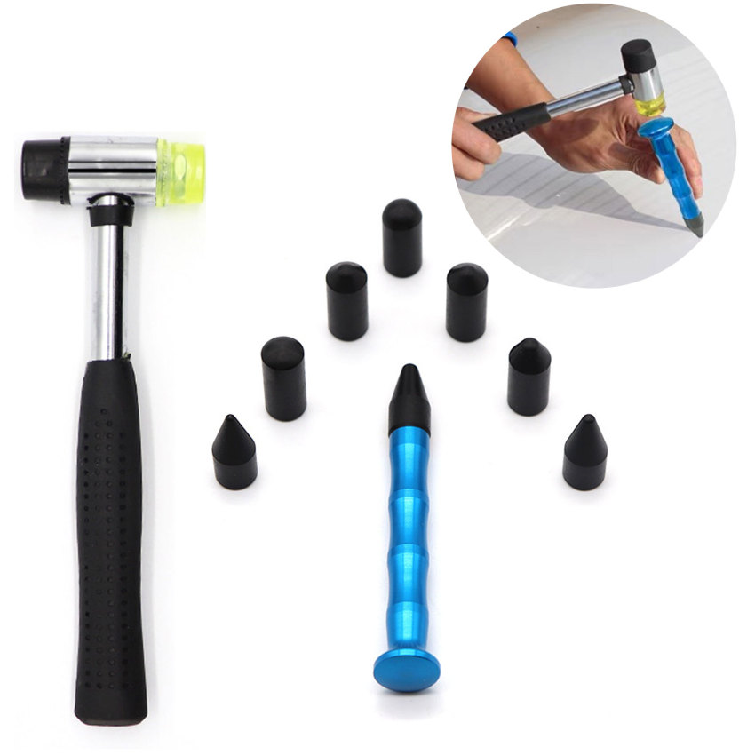 【In Stock】Car dent removal tools painless dent repair tool auto repair tools hammer aluminum handle