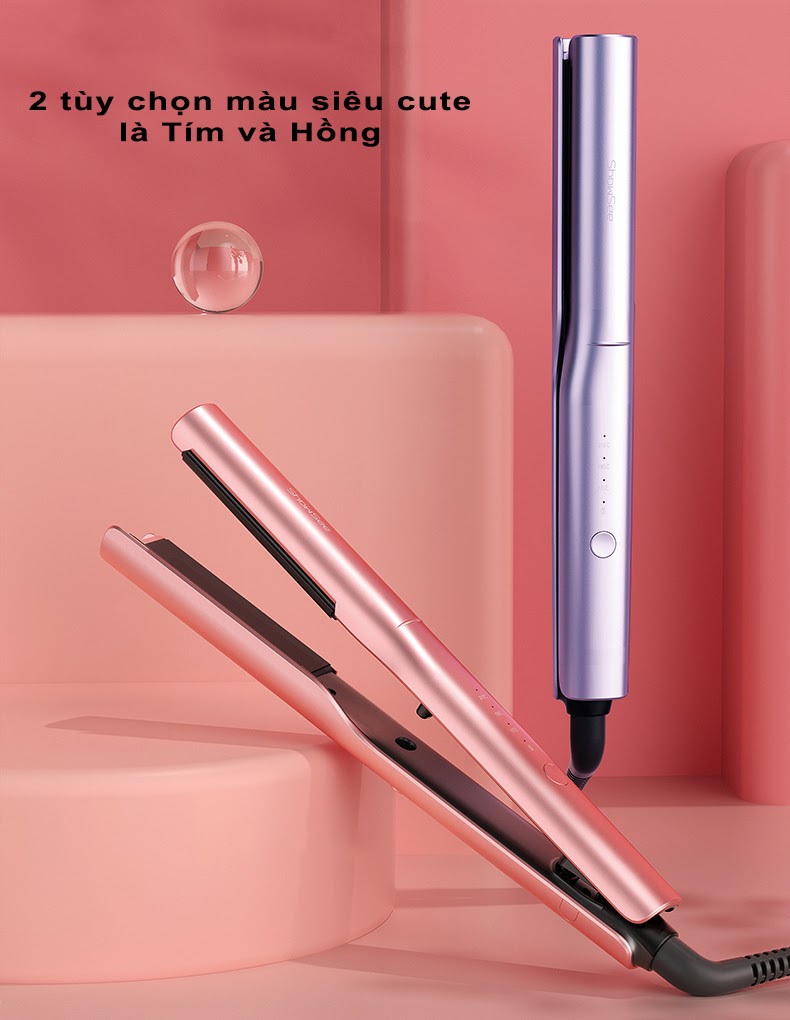 (Mixhome HCM) Máy duỗi tóc/kẹp tóc/tạo kiểu tóc Xiaomi Showsee E2 / E2-V/ E2-P (hành chính hãng - BH 3 tháng)