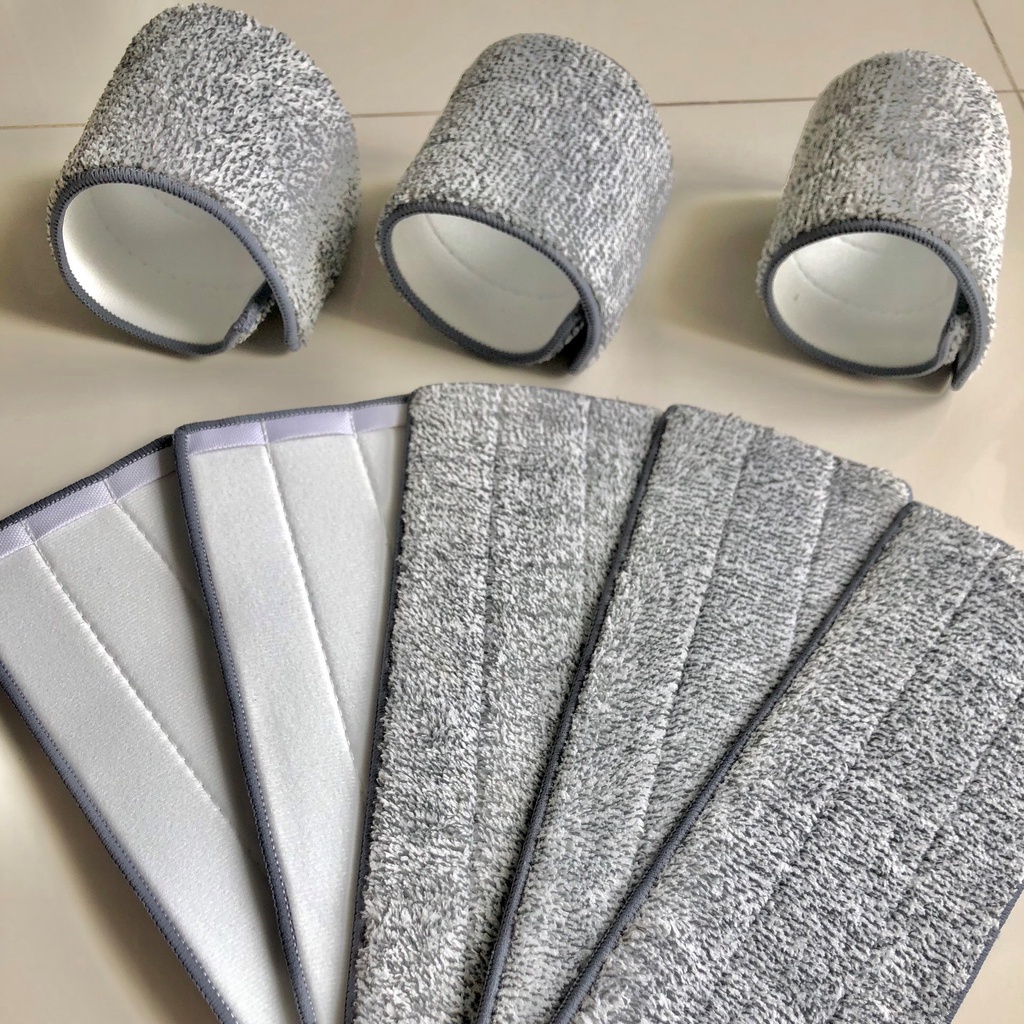 Bộ sưu tập bông lau nhà INOCHI - Bông lau bán kèm cây lau M-900, MOD - Z9, Loại M200, Loại 360 độ lồng Inox