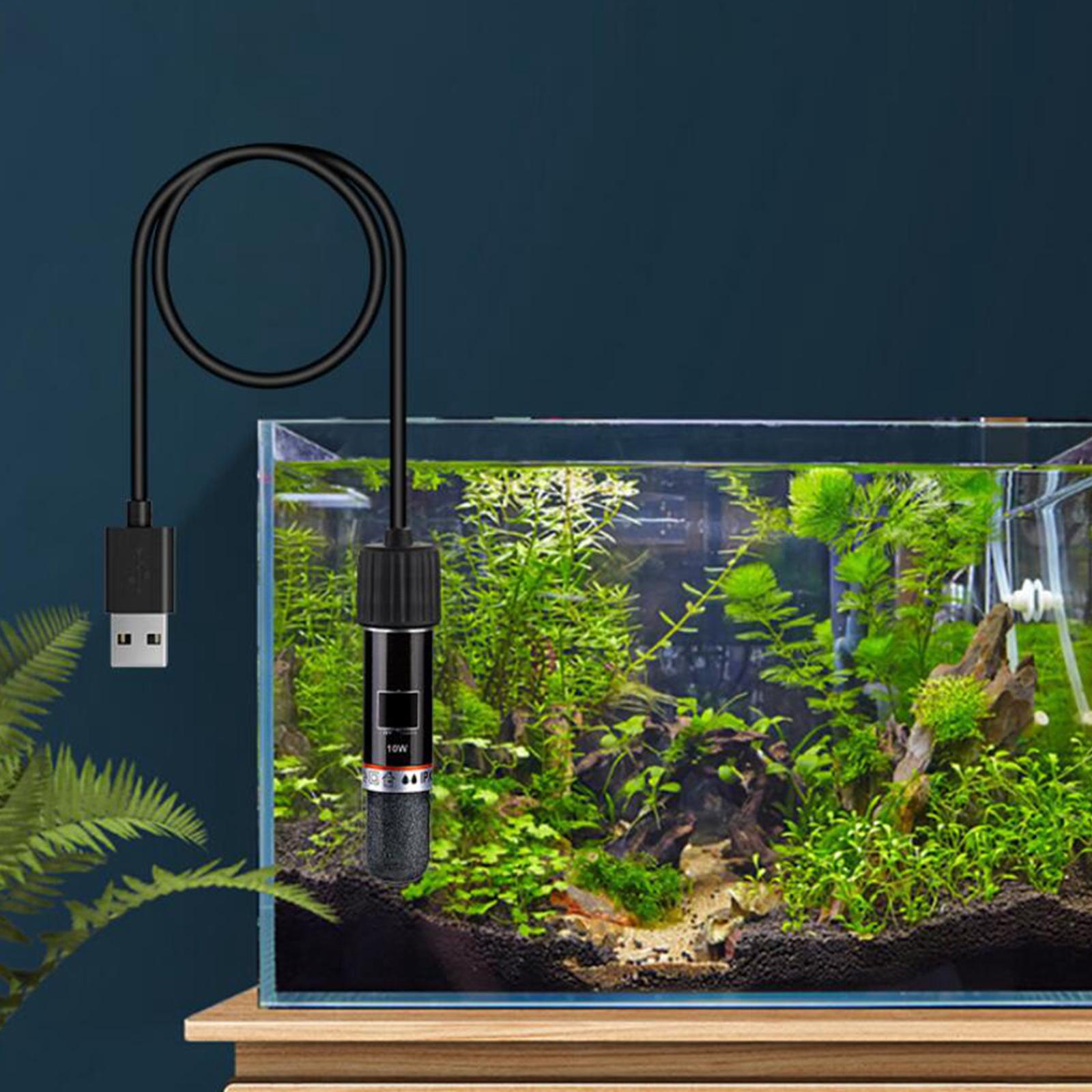 Aimishion Fish Tank Heater Automatic Thermostat Aquarium Heater for Horned Frogs Tanks