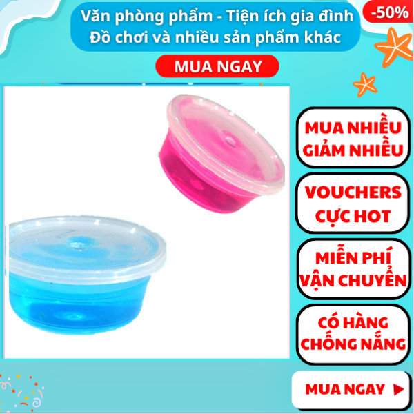 [12 hủ slime chỉ 35k] 1 hộp 12 hủ chất nhờn ma quái Slime ✓Vui nhộn ✓Giá rẻ ✓Chất nhờn má quái ✓ Nguyễn Thùy Store