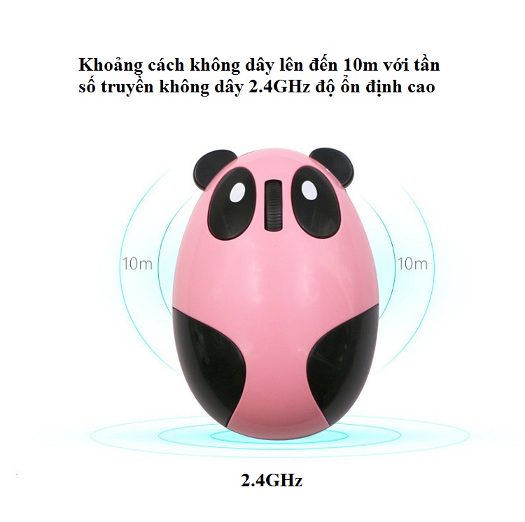 [Có Bảo Hành] Chuột có dây mini Panda Mouse