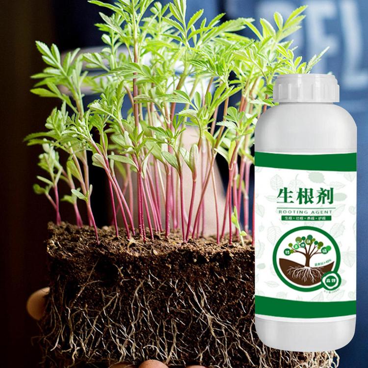 Root Stimulator for Plants Fast Growth Tree Root Stimulator 500ml Concentrated Liquid Houseplant Propagation Promoter Plant Rooting Solution for Flowers Fruits Vegetables positive