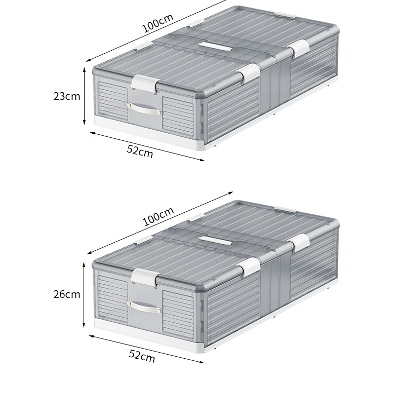 storage box Belt pulley Drawer type Finishing box Bed end storage box Flat bed storage box save space plastic