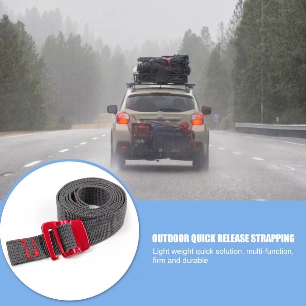 Bag Rope Tape Multi-function Quick Release Hook Nylon Tape Rope Luggage Bag Tension ...
