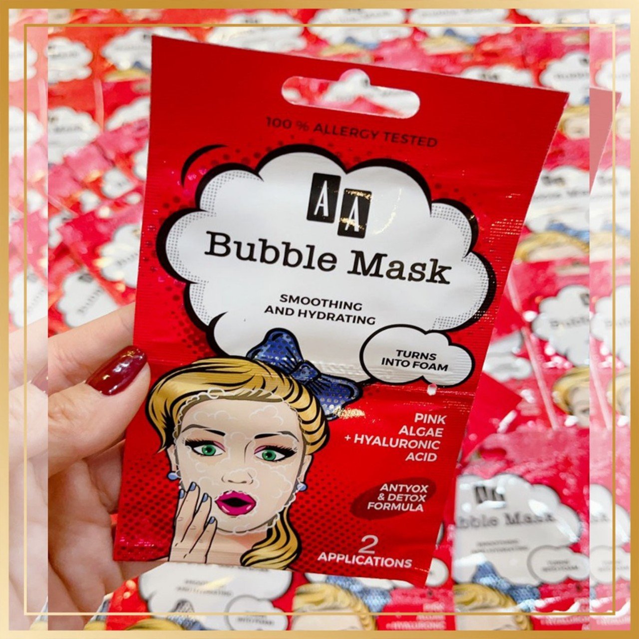 mặt nạ dưỡng da bubble mask