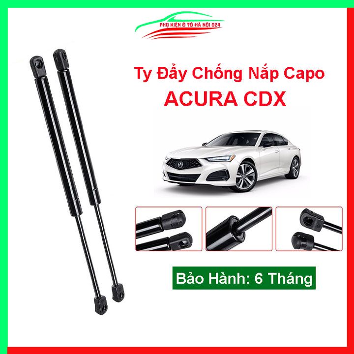 Bộ 2 ty thủy lực chống nắp capo ACURA CDX, ben hơi đẩy capo ô tô có kèm phụ kiện
