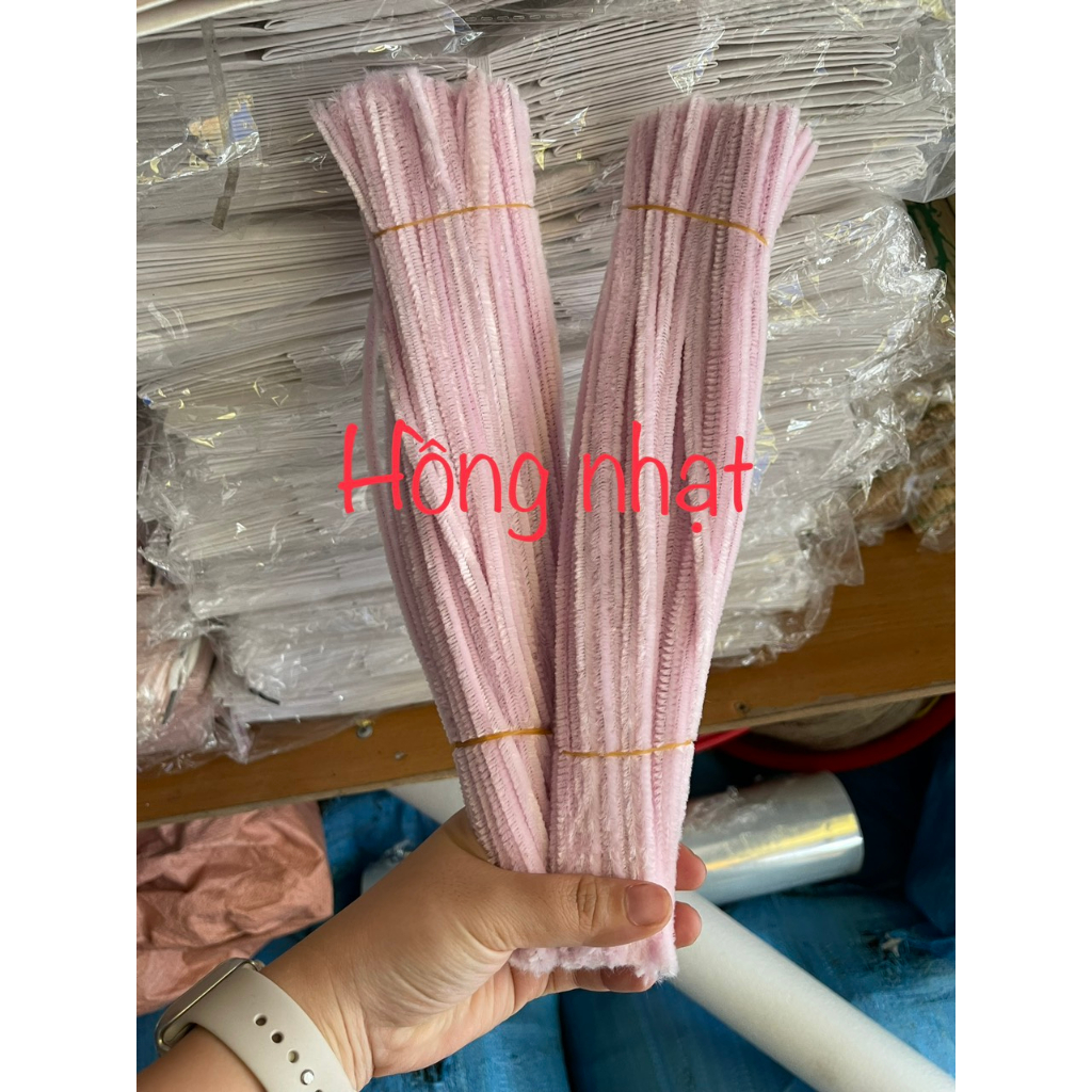 Kẽm nhung bó 100 sợi đủ màu