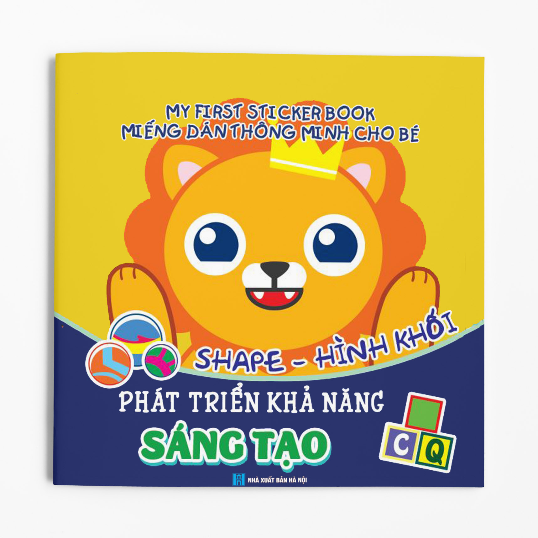 Combo 6 cuốn Miếng dán Thông minh - My first Sticker Book (Song ngữ Anh - Việt)